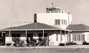 “Garner Field Flight Office, 1942” is locked Garner Field Flight Office, 1942