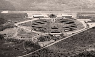Garner Field Airport Aerial View, 1942
